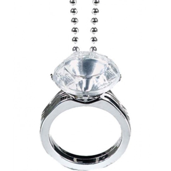 Μεγάλο κολιέ Μονόπετρο