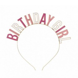 Μεταλλική Στέκα Birthday Girl Μεταλλική Στέκα Birthday Girl