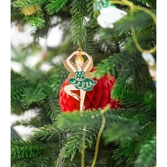 Μεταλλικό στολίδι Μπαλαρίνα