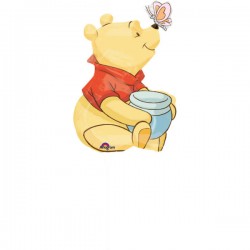 Mini Shape μπαλόνι Winnie the Pooh Mini Shape μπαλόνι Winnie the Pooh