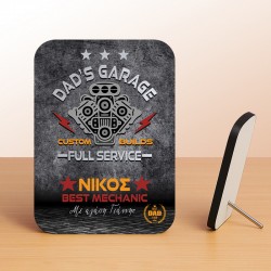 Κορνίζα Αλουμινίου Με Ξύλινο Πλαίσιο - Dad's Garage Κορνίζα Αλουμινίου Με Ξύλινο Πλαίσιο - Dad's Garage