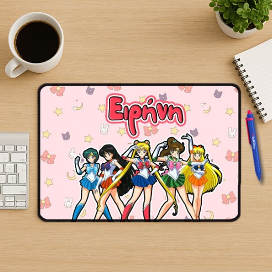 Mouse Pad Gaming - Sailor Moon Με Όνομα Mouse Pad Gaming - Sailor Moon Με Όνομα
