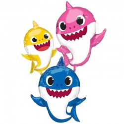 Τεράστιο Μπαλόνι Airwalker Baby Shark Τεράστιο Μπαλόνι Airwalker Baby Shark