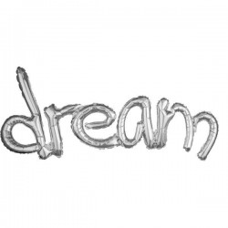 Μπαλόνι Ασημί Dream 93 εκ Μπαλόνι Ασημί Dream 93 εκ