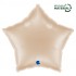18" Μπαλόνι Αστέρι Latte Χρυσό