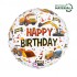 Μπαλόνι Construction Happy Birthday18''