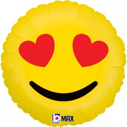 Μπαλόνι Emoji Καρδούλες Μπαλόνι Emoji Καρδούλες