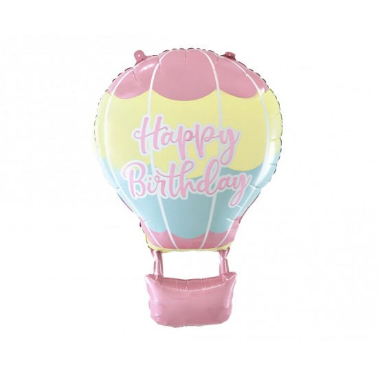 Μπαλόνι γενεθλίων πολύχρωμο Αερόστατο