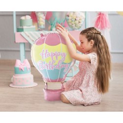 Μπαλόνι γενεθλίων πολύχρωμο Αερόστατο Μπαλόνι γενεθλίων πολύχρωμο Αερόστατο