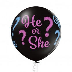 Μπαλόνι για Gender Reveal "He or She?" Μπαλόνι για Gender Reveal "He or She?"