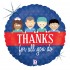 Μπαλόνι Γιατροί "Thanks for all you do" 46 εκ.