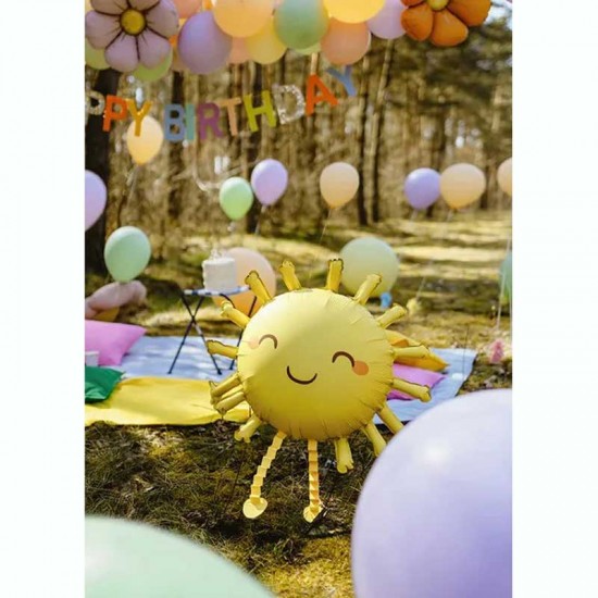 35" Μπαλόνι Ήλιος Που Περπατάει