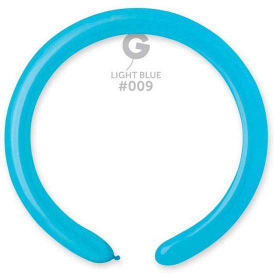 Μπαλόνι κατασκευής μακρόστενο 260 γαλάζιο