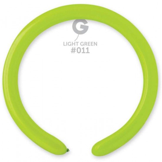 Μπαλόνι κατασκευής μακρόστενο 260 λαχανί (100 τεμ)