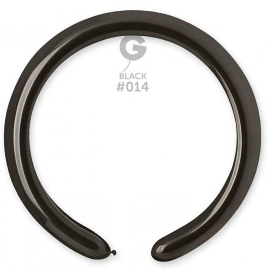 Μπαλόνι κατασκευής μακρόστενο 260 μαύρο (100 τεμ)