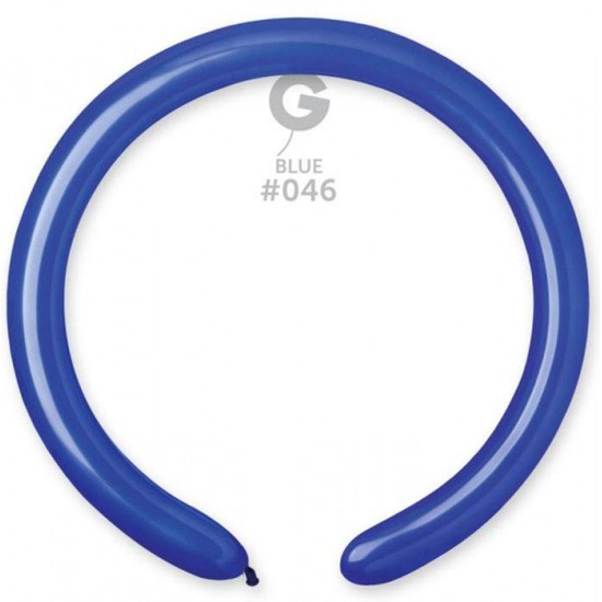 Μπαλόνι κατασκευής μακρόστενο 260 μπλε (100 τεμ)