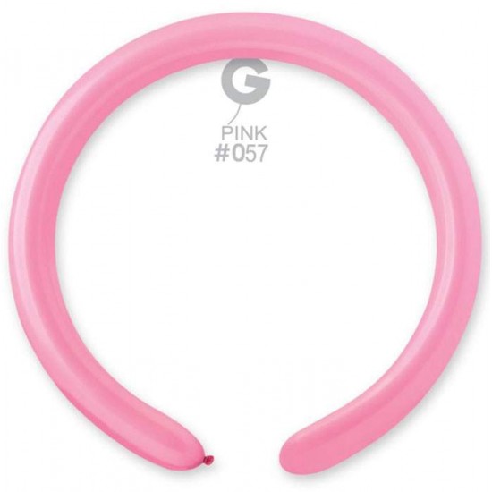 Μπαλόνι κατασκευής μακρόστενο 260 ροζ (100 τεμ)