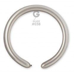 Μπαλόνι κατασκευής μακρόστενο 260Q Ασημί Μπαλόνι κατασκευής μακρόστενο 260Q Ασημί