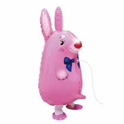 Μπαλόνι Κουνελάκι ροζ Walking Μπαλόνι Κουνελάκι ροζ Walking