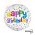 Μπαλόνι κονφετί 'Happy Birthday' 18"