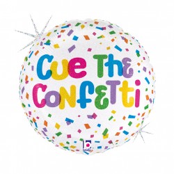 Μπαλόνι κονφετί 'Happy Birthday' 18" Μπαλόνι κονφετί 'Happy Birthday' 18"