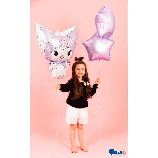 24" Μπαλόνι Kuromi λιλά