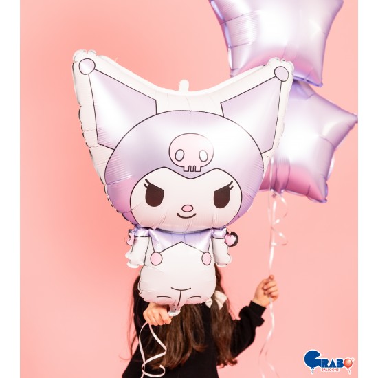24" Μπαλόνι Kuromi λιλά