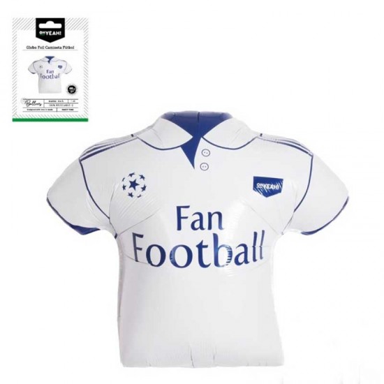 Μπαλόνι λευκή Μπλούζα Ποδοσφαίρου 27"