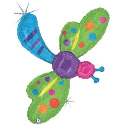 Μπαλόνι Λιβελούλα κήπου που ιριδίζει 127 εκ Μπαλόνι Λιβελούλα κήπου που ιριδίζει 127 εκ