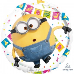 Μπαλόνι Minions Δύο Όψεων 17" Μπαλόνι Minions Δύο Όψεων 17"