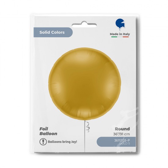 Μπαλόνι Στρογγυλό Χρυσό 36"