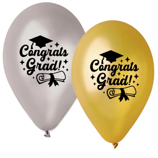 12" Μπαλόνι τυπωμένο Congrats! (25 τεμ) 12" Μπαλόνι τυπωμένο Congrats! (25 τεμ)