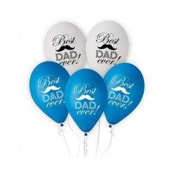 Μπαλόνια Best Dad ever (5 τεμ)