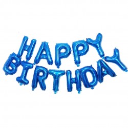 Μπαλόνια Happy Birthday Μπλε (13 τεμ) Μπαλόνια Happy Birthday Μπλε (13 τεμ)