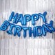 Μπαλόνια Happy Birthday Μπλε (13 τεμ)