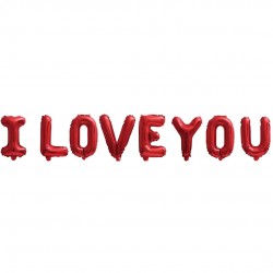 Μπαλόνια φράση ‘I LOVE YOU’ (8 τεμ) Μπαλόνια φράση ‘I LOVE YOU’ (8 τεμ)