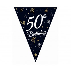 Μπάνερ γενεθλίων "50th Birthday" Μπάνερ γενεθλίων "50th Birthday"