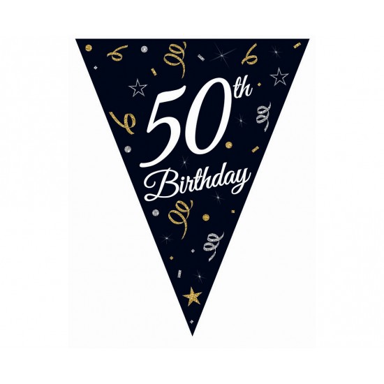 Μπάνερ γενεθλίων "50th Birthday"