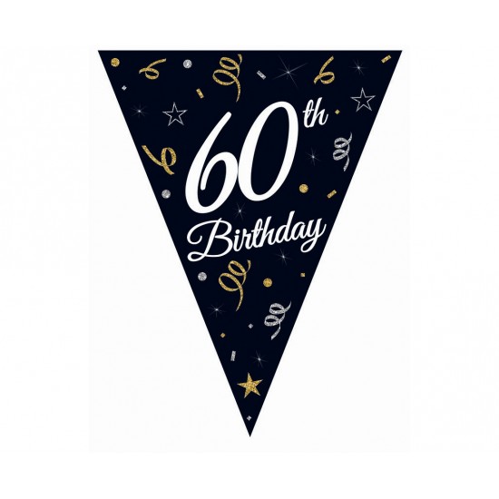 Μπάνερ γενεθλίων "60th Birthday"