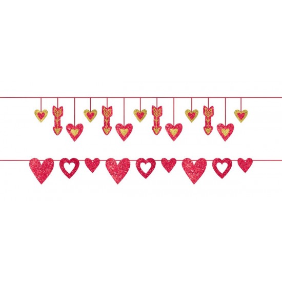 Μπάνερ Valentine's Day (2 pcs)