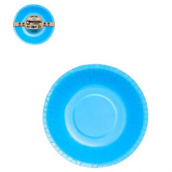 Γαλάζια Μπολ Χάρτινα 350ml (6 τεμ) Γαλάζια Μπολ Χάρτινα 350ml (6 τεμ)