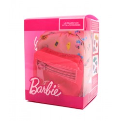 Barbie Mini Clip-On Backpack με Αξεσουάρ