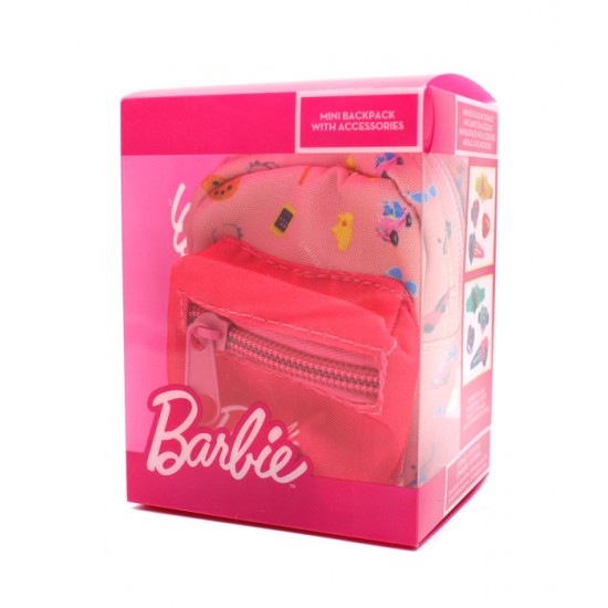 Barbie Mini Clip-On Backpack με Αξεσουάρ