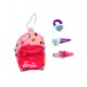 Barbie Mini Clip-On Backpack με Αξεσουάρ