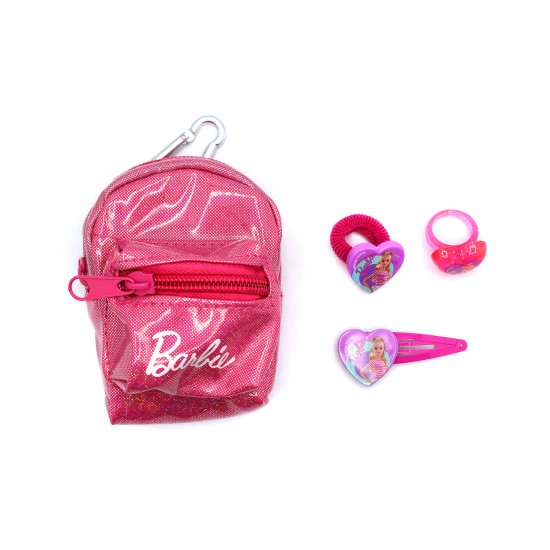 Barbie Mini Clip-On Backpack με Αξεσουάρ