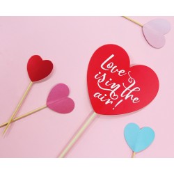 Οδοντογλυφίδες 3D Καρδιές "Love is in the air" Οδοντογλυφίδες 3D Καρδιές "Love is in the air"