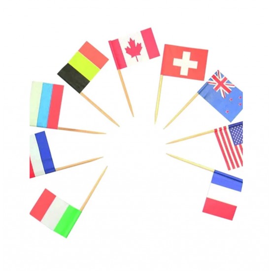 Οδοντογλυφίδες με Σημαίες (24 τεμ)