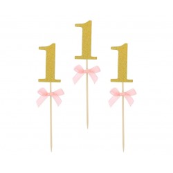 Οδοντογλυφίδες πάρτυ 1st Birthday ροζ (10 τεμ) Οδοντογλυφίδες πάρτυ 1st Birthday ροζ (10 τεμ)