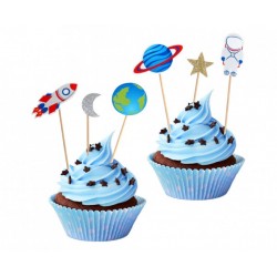 Οδοντογλυφίδες πάρτυ Διάστημα (12 τεμ) Οδοντογλυφίδες πάρτυ Διάστημα (12 τεμ)