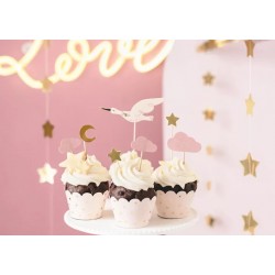 Οδοντογλυφίδες πάρτυ ροζ Πελαργός (7 τεμ) Οδοντογλυφίδες πάρτυ ροζ Πελαργός (7 τεμ)